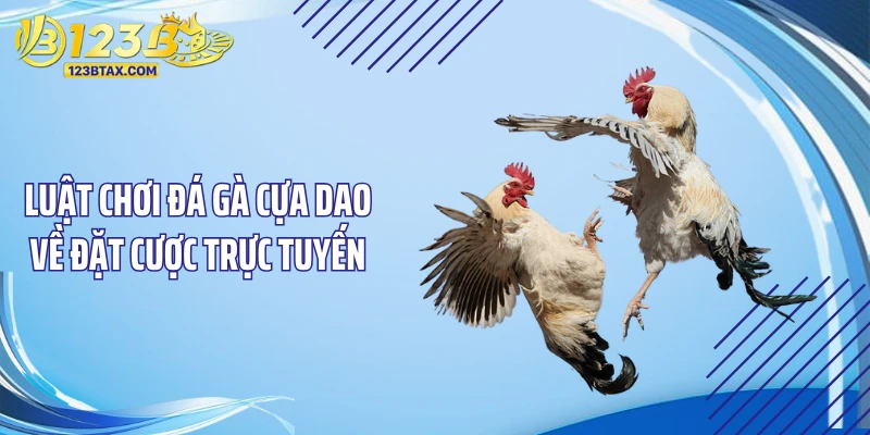 Luật Chơi Đá Gà Cựa Dao: "Chấn Động" Với Bí Kíp Cực Dị 4 Luật chơi đá gà cựa dao về đặt cược trực tuyến
