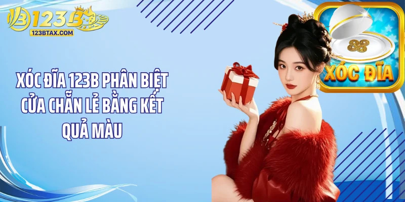 Xóc Đĩa 123B - 4 Điểm Tạo Nên Nhịp Giải Trí Kịch Tính 3 Xóc đĩa 123B phân biệt cửa chẵn lẻ bằng kết quả màu